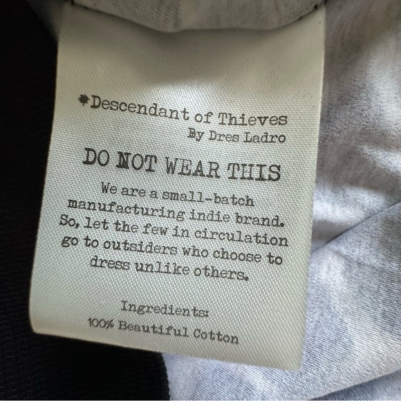 Descendant of Thieves Shirt Mens L ASO Justin Bieber Alternative Giraffe Indie - Picture 13 of 15